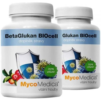 MycoMedica BetaGlukan Biocell 2 x 90 kapslí – Hledejceny.cz