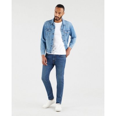 Levi's 512 SLIM TAPER FIT džíny Slim Fit 28833-0850 Modrá – Zboží Mobilmania