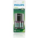Klasické nabíječky Philips MultiLife SCB1450 + 4ks AA 800mAh