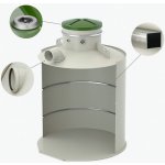 Sineko Nádrž na dešťovou vodu Barrel 2 m³ Hard line – Hledejceny.cz