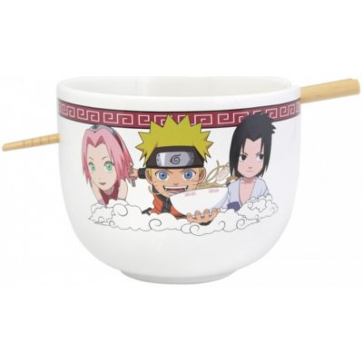 Naruto Ramen Bowl with Chopstick Team Seven 414ml – Sleviste.cz