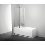 Ravak CVS2-100 L transparent Chrome levá, satin / 7QLA0U00Z1 – Zbozi.Blesk.cz