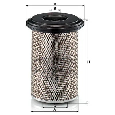 MANN FILTER Vzduchový filtr C 23 440 – Hledejceny.cz