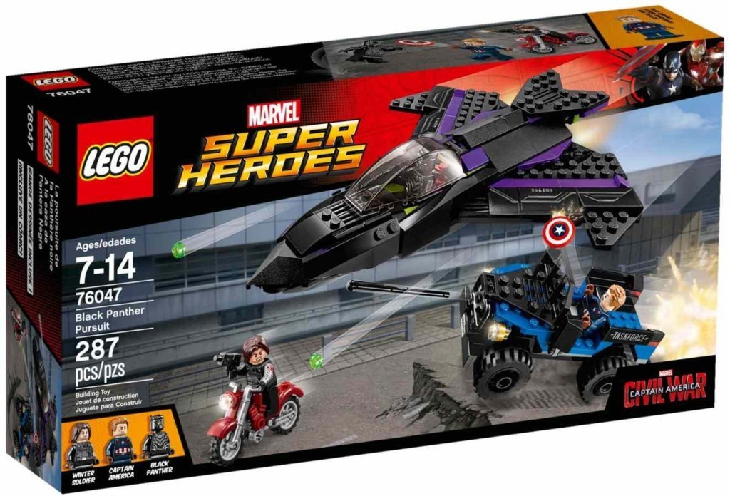 LEGO® Super Heroes 76047 Pronásledování Black Pantherem