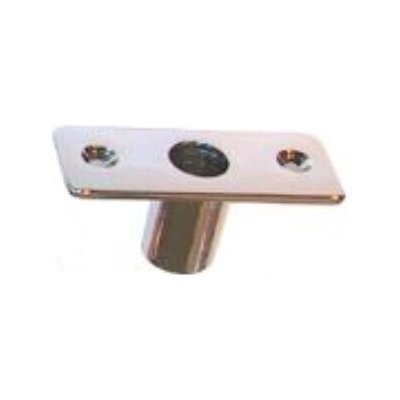 Držák vidlice na veslo pochrómovaný 60x35 mm, otvor Ø14 mm – Hledejceny.cz