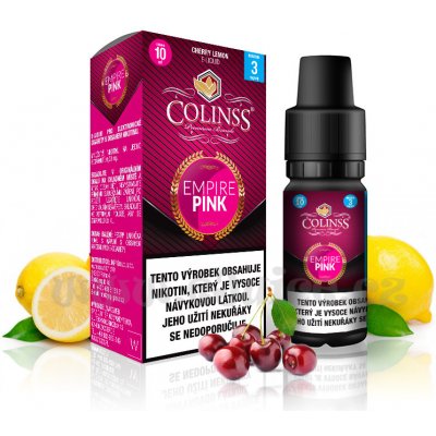 Colinss Empire Pink Třešeň a citron 10 ml 6 mg – Sleviste.cz