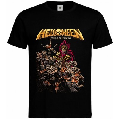 tričko Helloween Walls of Jericho Černá – Zboží Dáma