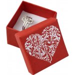 JK Box Červená se srdíčkem LD-3/A7/AG – Zboží Dáma