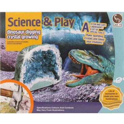 Výroba krystalů a tesání dinosaurů – Sleviste.cz