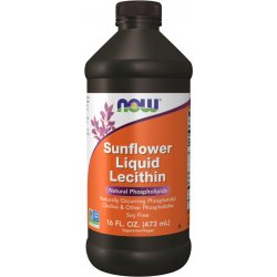 Now Foods Slunečnicový Lecitin Liquid 473 ml tekutý