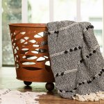 Homestyling Deka se střapci bavlna béžová 130x170 – Sleviste.cz