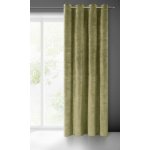 EUROFIRANY ZATEMŇOVACÍ ZÁVĚS NA KROUŽCÍCH VILLA 140X250 CM OLIVOVÁ – Hledejceny.cz