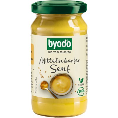Byodo Hořčice středně pálivá bio BIO VEGAN 200 ml – Zboží Dáma