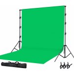 SET Fotografického pozadí zelené, konstrukce, svorky, úchyty – Zboží Mobilmania