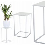 DekorStyle květinový stojan Ilja 40 cm bílý – Zboží Dáma DekorStyle květinový stojan Ilja 40 cm bílý – Zboží Dáma