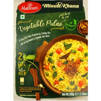 Haldirams Vegetable Pulao 200 g – Zboží Dáma