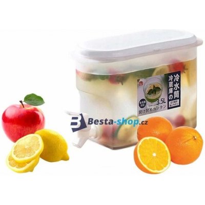 Nádoba na studené nápoje s kohoutkem do lednice 3,5L – Sleviste.cz