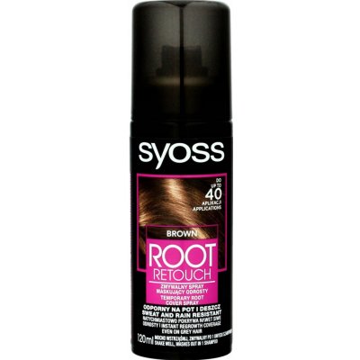 Syoss Root Retoucher hnědý sprej na odrosty 120 ml – Zboží Mobilmania