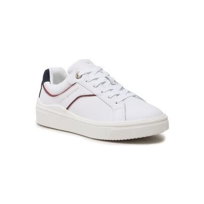 Tommy Hilfiger sneakersy Feminine Court Sneaker FW0FW07122 white/Rwb