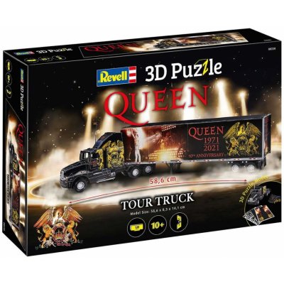 Revell 3D puzzle QUEEN Tour Truck 50th Anniversary 128 ks