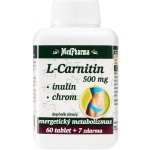 MedPharma L-Carnitin 500 mg+Inulin+Chrom 67 tablet – Hledejceny.cz