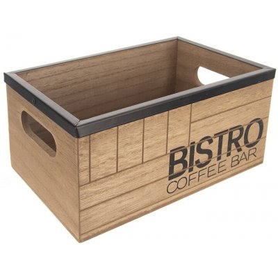 Dekorativní bedýnka Bistro 20x13x8,8 cm Orion – Zboží Mobilmania