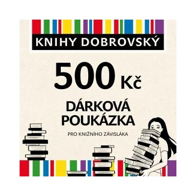 Elektronická dárková poukázka pro knižního závisláka 500 Kč – Sleviste.cz