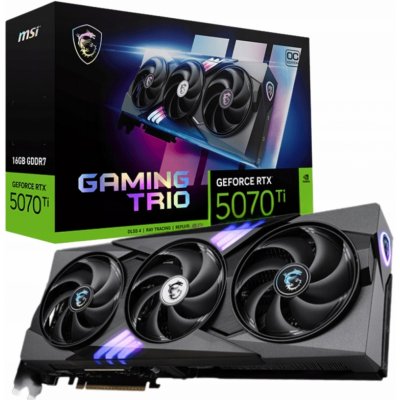 MSI GeForce RTX 5070 Ti 16G GAMING TRIO OC – Zboží Živě