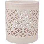 Svícen porcelánový starorůžový 9 x 10,5 cm – Hledejceny.cz