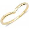 Prsteny Lillian Vassago Minimalistický zlatý prsten LLV11 GR009