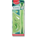 Maped Sada pravítek Unbreakable Maxi 4dílná sada zelená 244304 – Zboží Živě