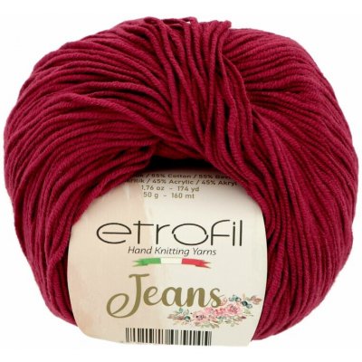 Etrofil Jeans 015 vínová růžová – Zboží Mobilmania