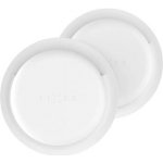 Apple FIXED Silky Sticker silikonové pouzdro pro Apple AirTag 2 ks bílé FIXSIL3M-756-WH – Zboží Živě