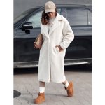 Dstreet Glamfur béžový – Zboží Dáma Dstreet Glamfur béžový – Zboží Dáma