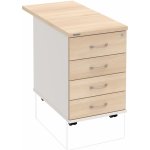Hobis K 34 C N 80 4 zásuvky napříč 80 cm akát bílá – Hledejceny.cz