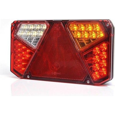 Svítilna WAS W125DP/916 sdružená LED 12-24V, P-BL/BR/KO/CO/ML, bajonet WAS7 – Hledejceny.cz