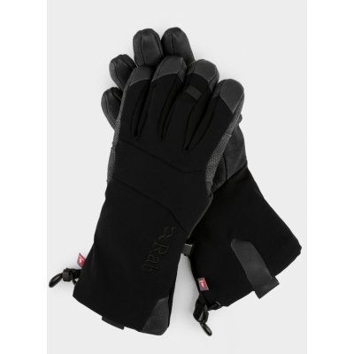Rab dámské rukavice softshellowe Baltoro Glove black – Hledejceny.cz
