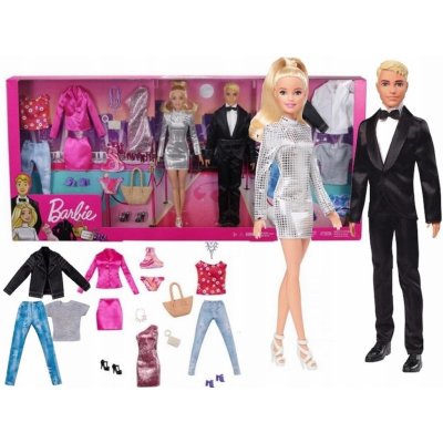 Barbie Fashion Set Barbie Ken a kolekce oblečení od 2 889 Kč - Heureka.cz