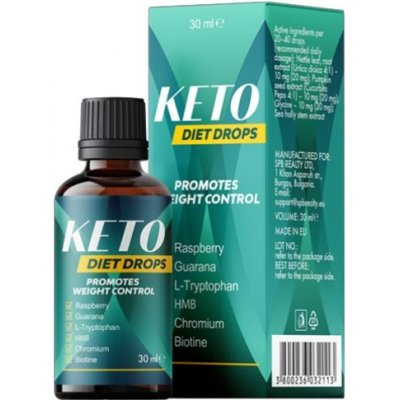 Keto Diet Drops doplněk stravy kapky na hubnutí 30 ml – Hledejceny.cz