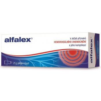 Alfalex rektální mast 25 g