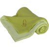 Dětská deka Kaarsgaren deka zelená s pejskem fleece