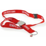 Šňůrka na krk RBF ORIGINALS REMOVE BEFORE FLIGHT červená – Zbozi.Blesk.cz