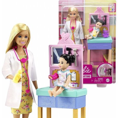 Barbie povolání herní set dětská doktorka blondýnka – Zbozi.Blesk.cz