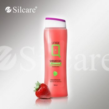 Silcare sprchový gel uniqe Jahoda 400 ml