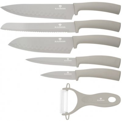 Blumann Sada nožů 6 ks krémová – Zboží Dáma
