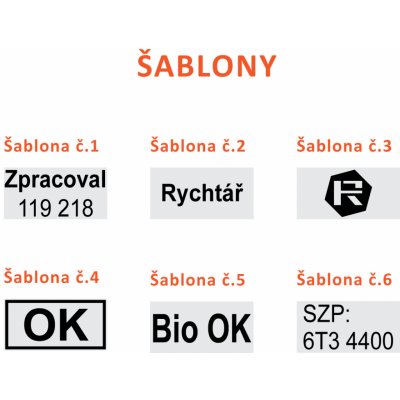 RAZO Štoček do razítka 12 x 6 mm (S-820) – Zboží Živě