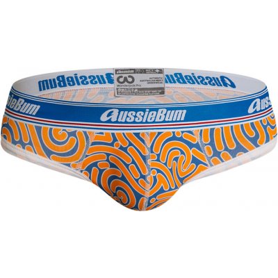 AussieBum Push-up slipy AussieBum s kapsou Wonder Jock PRO Impression Orange