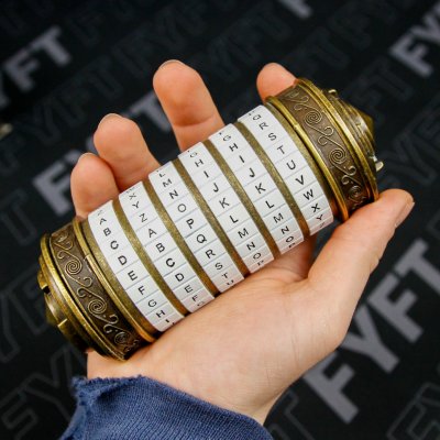 Da Vinci Cipher Lock White hlavolam – Zboží Dáma