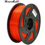 XtendLAN PETG 1,75mm průhledný oranžový 1kg – Zboží Živě