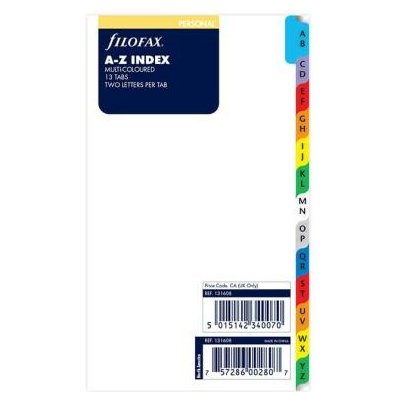 Filofax krajové výřezy A-Z náplň osobních diářů – Hledejceny.cz